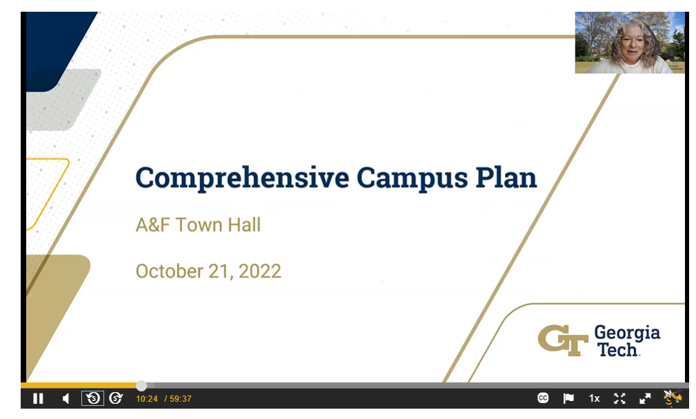 A&F Virtual Town Hall: Designing the Campus of the Future
