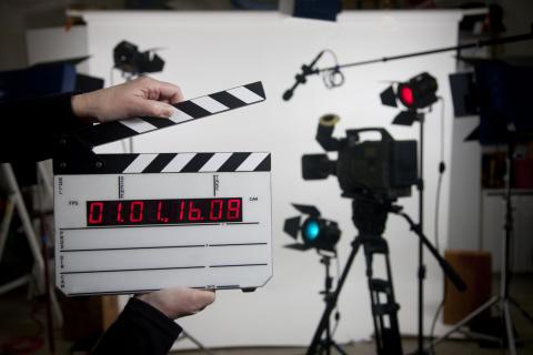 filming on campus
