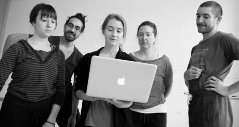 Black and white photo